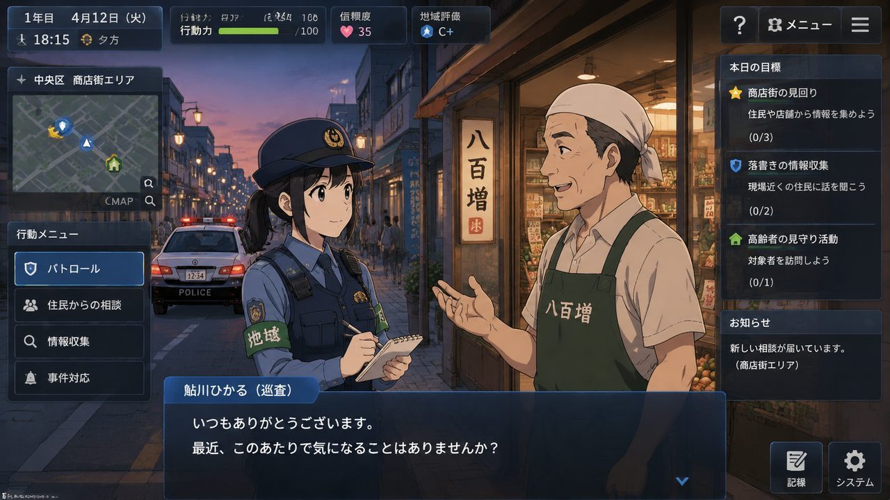 极道无赖EX 女警鮎川光 角色路线 实机截图