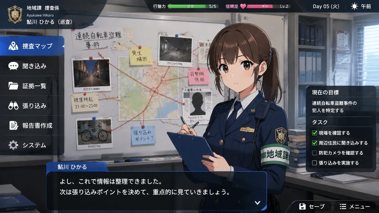 极道无赖EX 女警鮎川光 多结局路线 演示图 3