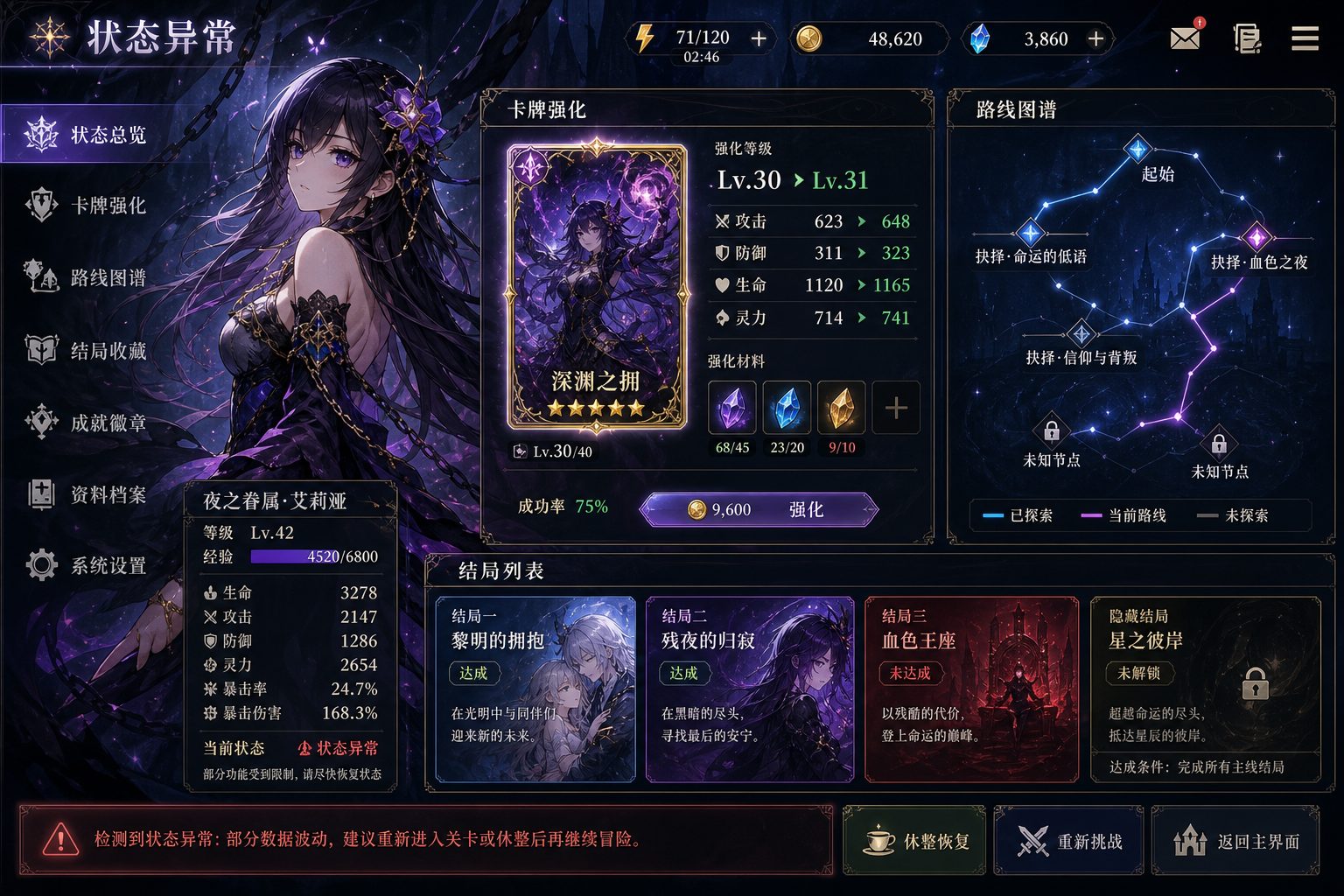 状态异常 Abnormal Condition 玩法截图 1